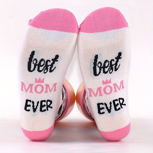Best Mom Ever Cotton Socks